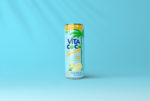 vita coco sparkling lemon ginger packaging design