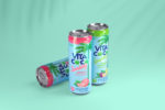 vita coco sparkling coconut water drink packaging design