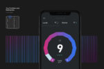 eight sleep app ui design sleep temperature control