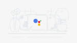 google assistant smart display home illustration