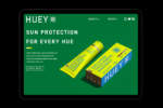 Nessen Company Huey Suncare Branding