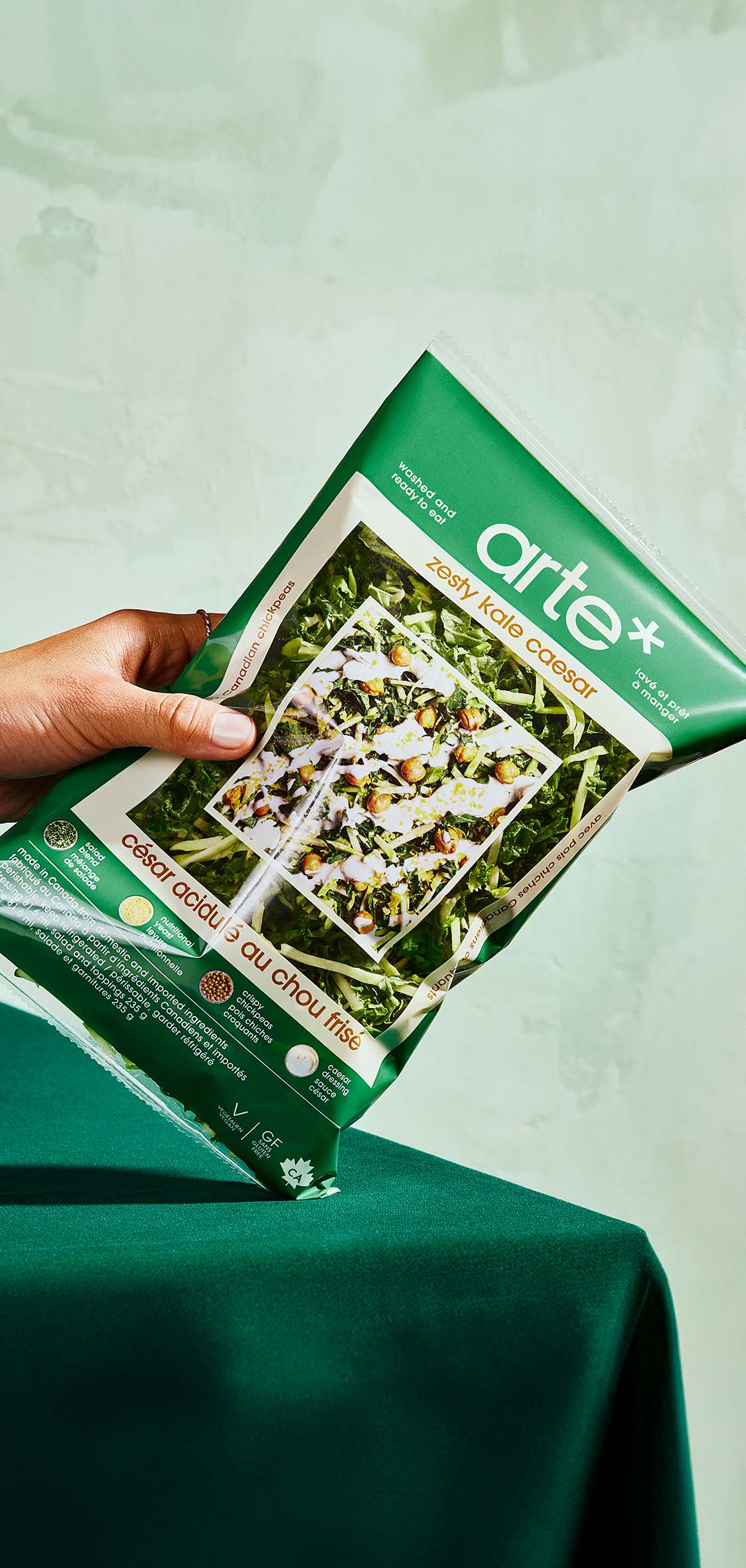 Packaging Design Arte Salad Kits