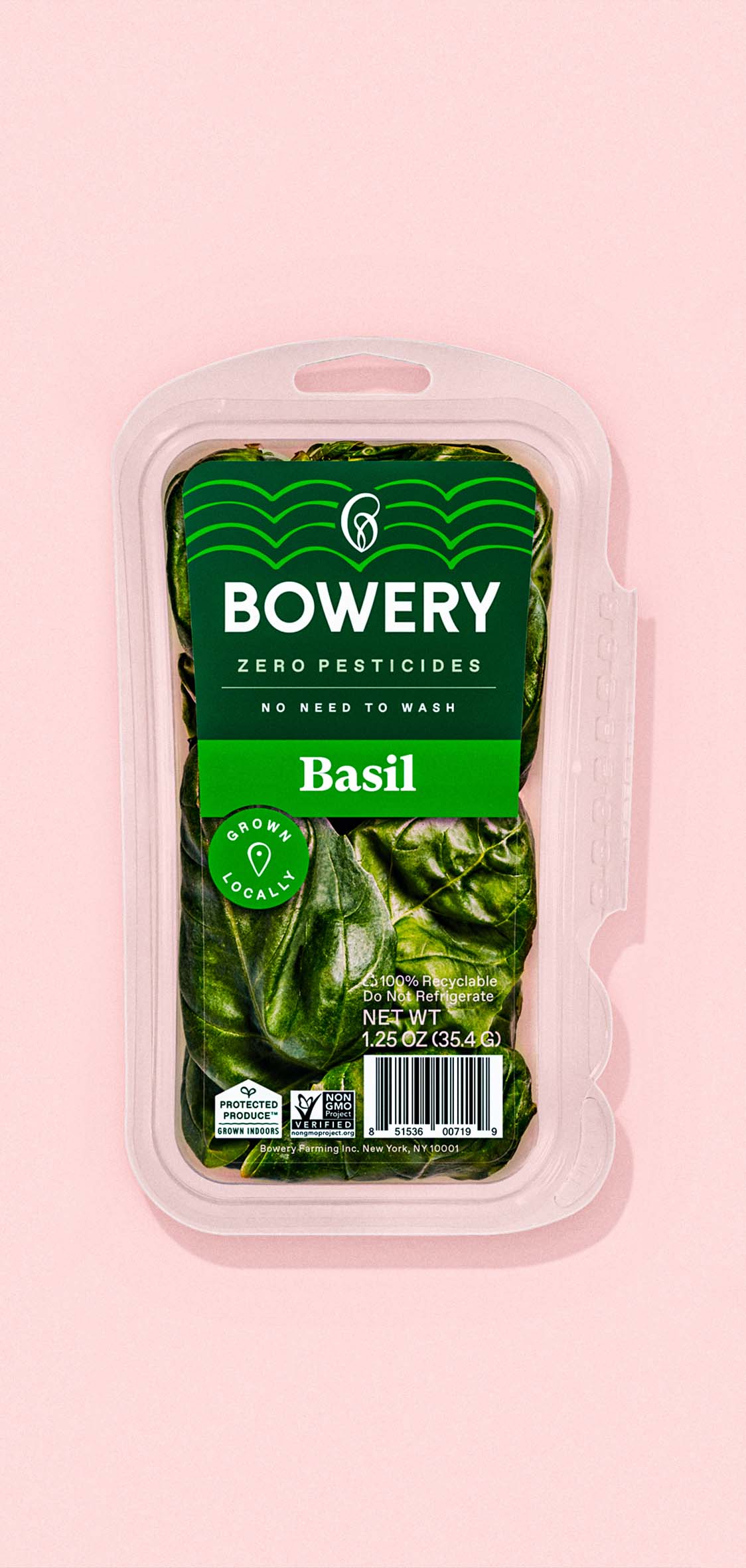 Packaging Design Bowery Farming